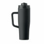 ATLANTA - Dubbelwandige beker 900ml - Zwart