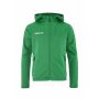 Evolve 2.0 Brushed Hood Jkt Jr Team Green 122/128