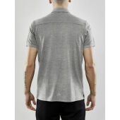 Core blend polo shirt men grey melange 4xl
