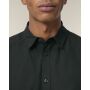 Stanley Styler Shirt - Het heren popeline overhemd - Black (5XL)