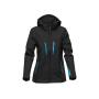 W'S PATROL SOFTSHELL, BLACK / ELECTRIC BLUE, XL, STORMTECH