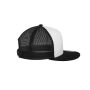 CLASSIC TRUCKER CAP, BLACK/WHITE/BLACK, One size, FLEXFIT