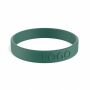 Gepersonaliseerde siliconen polsbandjes (12 mm breed)
