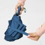 Stormvaste, automatisch te openen- en sluiten pocketparaplu ORIANA marineblauw