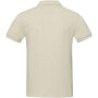 Emerald unisex Aware™ gerecyclede polo met korte mouwen - Havermout - XXS