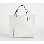 SOFT WHITE/FRENCH NAVY