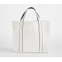 COURTSIDE MEDIUM TOTE, SOFT WHITE/FRENCH NAVY, One size, WESTFORD MILL