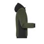 Men's Padded Hybrid Jacket olive-melange/black 6XL