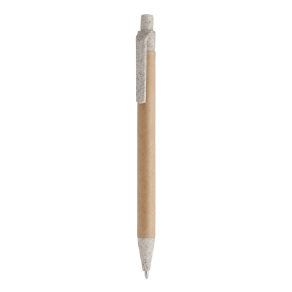 GROVE balpen van gerecycled karton - ecru GROVE balpen van gerecycled karton - ecru