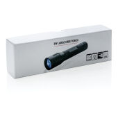 3W CREE zaklamp groot, zwart