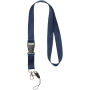 Sagan lanyard met afneembare gesp en telefoonhouder - Navy
