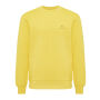 IQONIQ Etosha lichtgewicht gerecycled katoen sweater, geel (S)