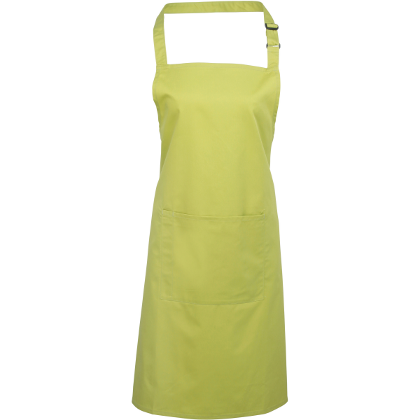 Halterschort met zak "Colours" Lime One Size Halterschort met zak "Colours" Lime One Size