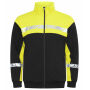 7103 FULL ZIP SWEATSHIRT PGL Black/Yellow 5XL
