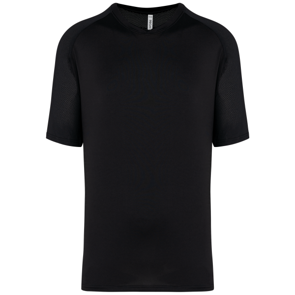 Tweekleurig padel-T-shirt met raglanmouwen voor heren Tweekleurig padel-T-shirt met raglanmouwen voor heren