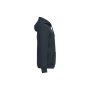 Gerecyclede uniseks sweater met rits en capuchon Navy 5XL Gerecyclede uniseks sweater met rits en capuchon Navy 5XL