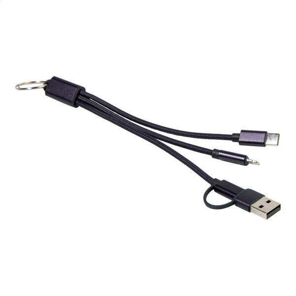 Rafob - Sleutelhanger USB oplader kabel Rafob - Sleutelhanger USB oplader kabel