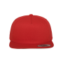 Classic snapbackpet 5 panelen RED One Size