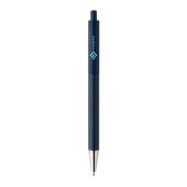 Amisk RCS certificeret genanvendt aluminium pen, blå