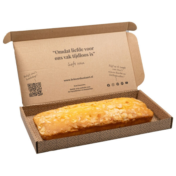 Brievenbus Amandelcake Brievenbus Amandelcake