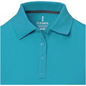 Calgary damespolo met korte mouwen - Aqua - 2XL