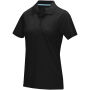 Graphite short sleeve women’s organic polo - Black - XS Graphite short sleeve women’s organic polo - Black - XS