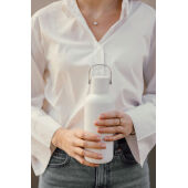 VINGA Cael RCS SS drinkfles 600ML, wit