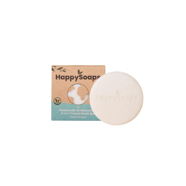 HappySoaps - 3-in-1 Travel Wash Bar