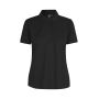 Poloshirt klassiek | dames - Zwart, S