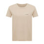IQONIQ Yala dames lichtgewicht gerecycled katoen t-shirt, desert (L)