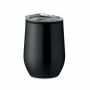 CHIN CHAN - Dubbelwandige reisbeker 350 ml - Zwart