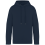 Ecologische uniseks sweater met capuchon French Terry Washed Navy Blue S