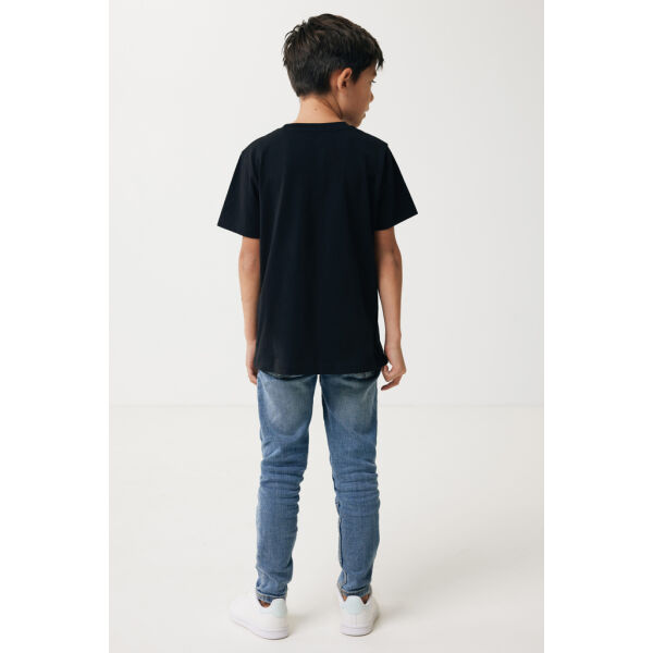 IQONIQ Koli kids lichtgewicht gerecycled katoen t-shirt, zwart (1112) IQONIQ Koli kids lichtgewicht gerecycled katoen t-shirt, zwart (1112)