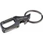 Metalen karabijnhaak sleutelhanger Bella gun metal