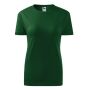 T-shirt women's Classic New bottle green XS