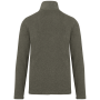 Microfleece met rits heren Green Marble Heather 5XL