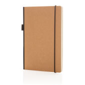 A5 deluxe kraft hardcover notitieboek, bruin