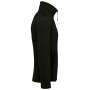 Microfleece met rits heren Black 5XL