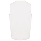 Bodywarmer polykatoen multizakken White XS