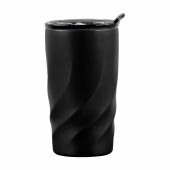 BrandCharger reisbeker Vortex Calix | 400 ml - zwart
