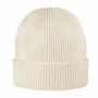 Exclusive Recycled Fine Rib Beanie, Off White