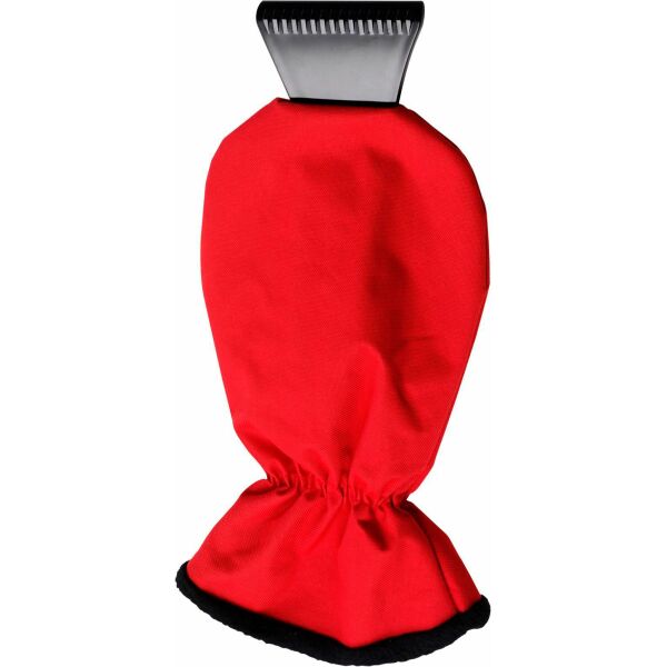 ABS ijskrabber met polyester want Ashton rood ABS ijskrabber met polyester want Ashton rood