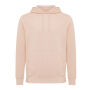 IQONIQ Rila lichtgewicht gerecycled katoen hoodie, peach nectar (L)