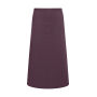 Basic Bistro Apron - Aubergine - One Size Basic Bistro Apron - Aubergine - One Size