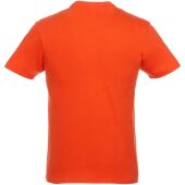 Heros heren t-shirt met korte mouwen - Oranje - XL