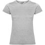 Jamaica damesshirt met korte mouwen - Marl Grey - S