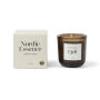 VINGA Nordic essence geurskaars klein, gebroken wit, donkerbruin