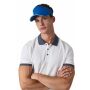Sportieve katoenen zonneklep Classic Red / White One Size