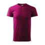 T-shirt men's Basic fuchsia red XXL