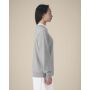 Stella Thinker - Het dames crewneck sweatshirt van gerecycled katoen - Heather Grey (XS)